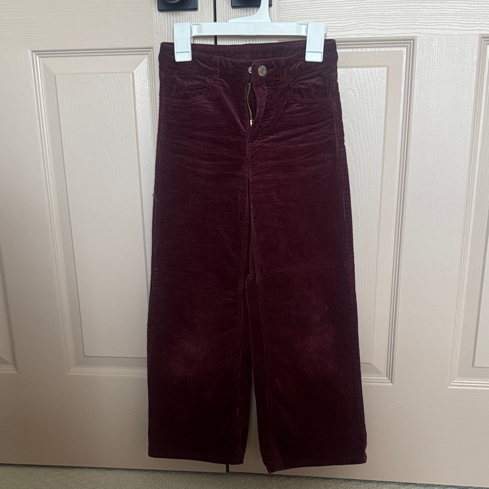 H&M Kids Burgundy Corduroy Pants